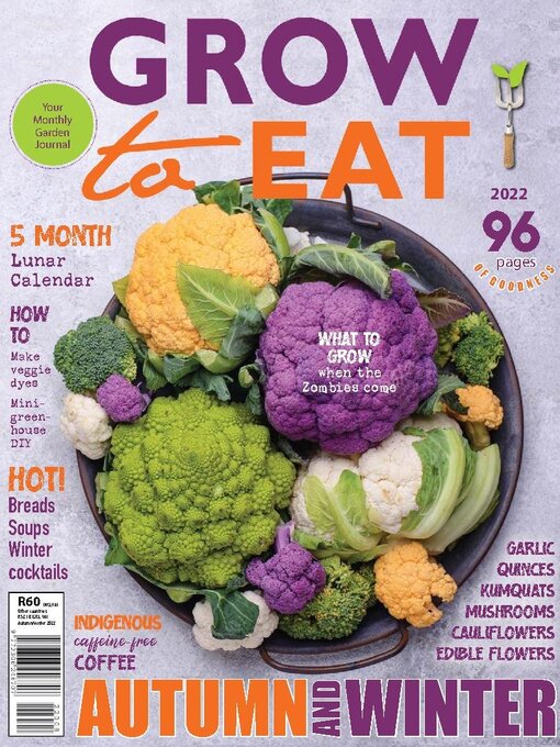 Cover image for Grow to Eat: Autumn/Winter 2022